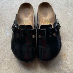 Birkenstock Boston Leather Clogs
